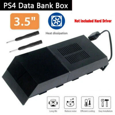 Datenbank 6TB 3.5" 2.5" Speicherkapazität Festplatte Gehege Externe Box für PS4 - Bild 1 von 4