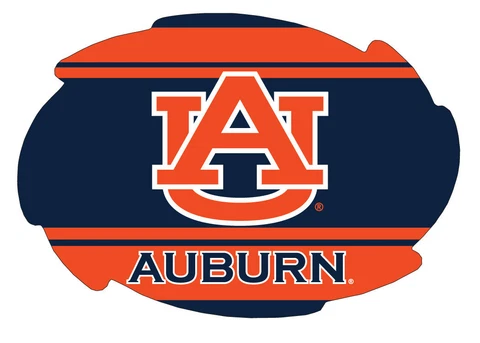 AUBURN STRIPE SWIRL MAGNET-AUBURN TIGERS CAR MAGNET-NEW FOR 2016! Cover