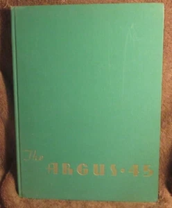1945 Oklahoma College for Women Yearbook Chickasha Ok the Argus - Picture 1 of 3