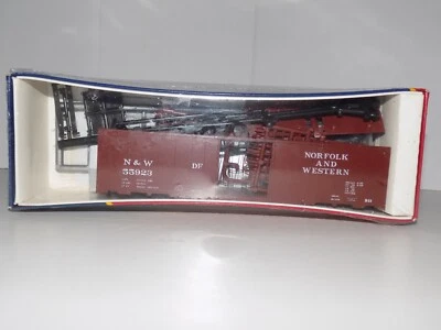 HO Branchline Blueprint Kit 50' Double Door Box Car N & W 55923 - Image 1 of 3