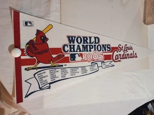Vintage MLB World Champions ERROR 1985 St. Louis Cardinals. With roster: N/O - Picture 1 of 6