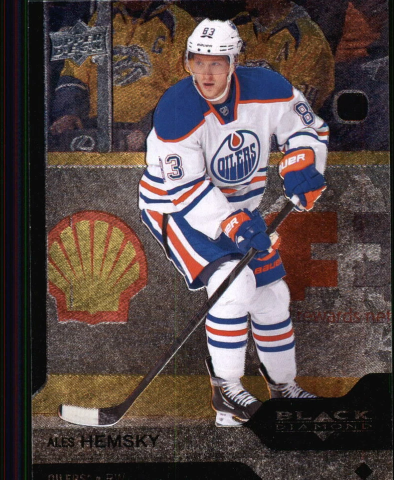 2013-14 Black Diamond #55 Ales Hemsky - NM-MT - Image 1 of 1