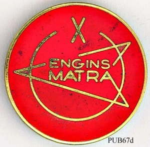 PUB67d - BROCHE PUBLICITAIRE - MATRA - Picture 1 of 1