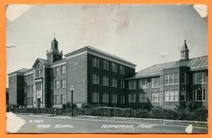 Ishpeming, MI, Gymnasium, Koch Echtfoto Postkarte S-1051 pm 1952  - Bild 1 von 3