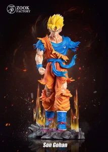 Future Gohan Resina ZooK Factory Dragon Ball Da Collezione 31 cm - Foto 1 di 3