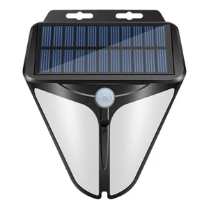 1x LED Solar Außenlampe PIR Bewegungssensor Wand Straßenlaterne Sonnenlampe - Bild 1 von 9