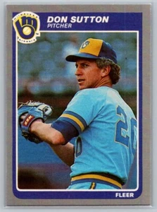 1985 Fleer Don Sutton #598 - Picture 1 of 2