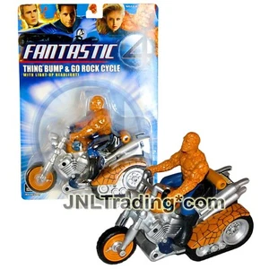 NEW 2005 Marvel Fantastic 4 Four Motorized THING'S ROCK CYCLE with Light Up FX - Picture 1 of 1
