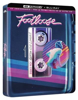 Footloose (Steelbook 4K UHD + Blu-ray) (4K UHD Blu-ray) Kevin Bacon Lori Singer - Image 1 of 3