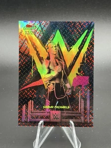2025 Topps Finest WWE Shawn Michaels Red Black Vapor #’d 02/25 SSP 🔥🔥 - Picture 1 of 2