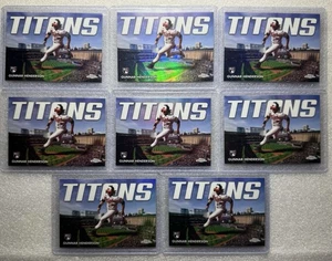 2023 Topps Chrome Update Series Titans Gunnar Henderson (8) Card Rookie Lot - Picture 1 of 2