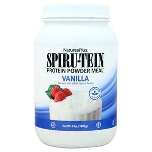 Proteína en polvo Nature's Plus Spiru-Tein comida vainilla 4 libras Foto 1 de 1