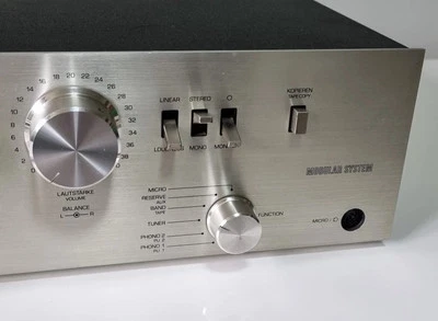 TELEFUNKEN TA-350 B STEREO AMPLIFICATORE INTEGRATO 2x50 WATT PHONO AMPLI - Immagine 1 di 4