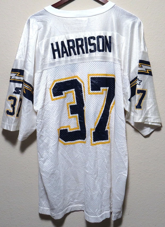 Camiseta deportiva de colección Starter RODNEY HARRISON #37 Chargers XL (52) San Diego años 90 blanca NFL Foto 1 de 4