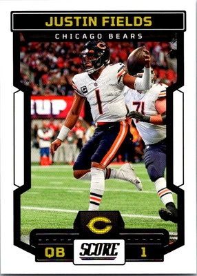 2023 Score #99 Justin Fields - Image 1 of 2