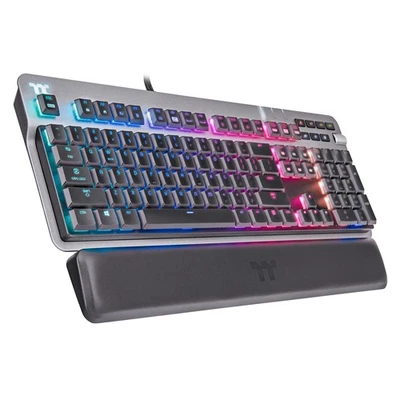 Argent K6 RGB Low Profile Mechanical Gaming Keyboard Cherry MX Red, Alumiunm ... - Image 1 of 4
