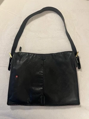 Bally Leather Messenger Bag Black/Red - Image 1 of 4