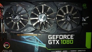 Asus STRIX-GTX1080-O8G-GAMING Grafikkarte. - Bild 1 von 6