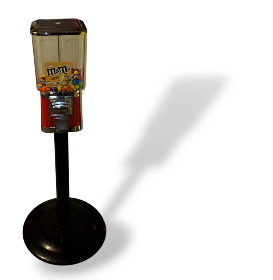 Pro Vending Machine Single Stand. Holds Candy. Red And Black. Key Included - Image 1 of 4