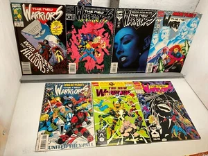 New Warriors vol 1 lote de 7 cómics #31, 34, 44-46 anuales 1 y 3 Marvel Comics - Imagen 1 de 17