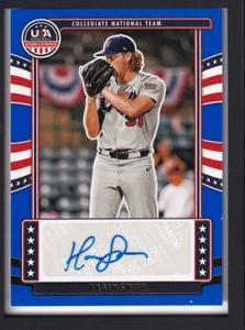 2024 Panini USA Stars and Stripes Hagen Smith Autograph /100 - Bild 1 von 2