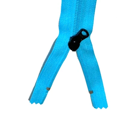 New YKK Color Blue #547 Nylon Coil Jacket Zipper * 50 Pack - Length 13.0" - Image 1 of 4