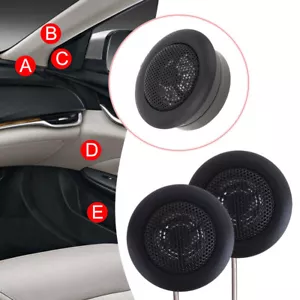 2pcs 12V 120W Mini Dome Tweeter Loudspeaker Audio System Car Sound Speaker - Foto 1 di 12