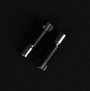 1 Par Nuevo STUDER REVOX Tridente Tornillo Negro Mangas Tornillo Diámetro 3.5mm - Imagen 1 de 6