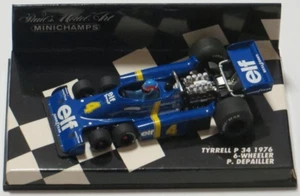 Minichamps 1:43 Tyrrell P34 1976 P. Depailler 6-Wheeler SUPER RARE !!! - Bild 1 von 2