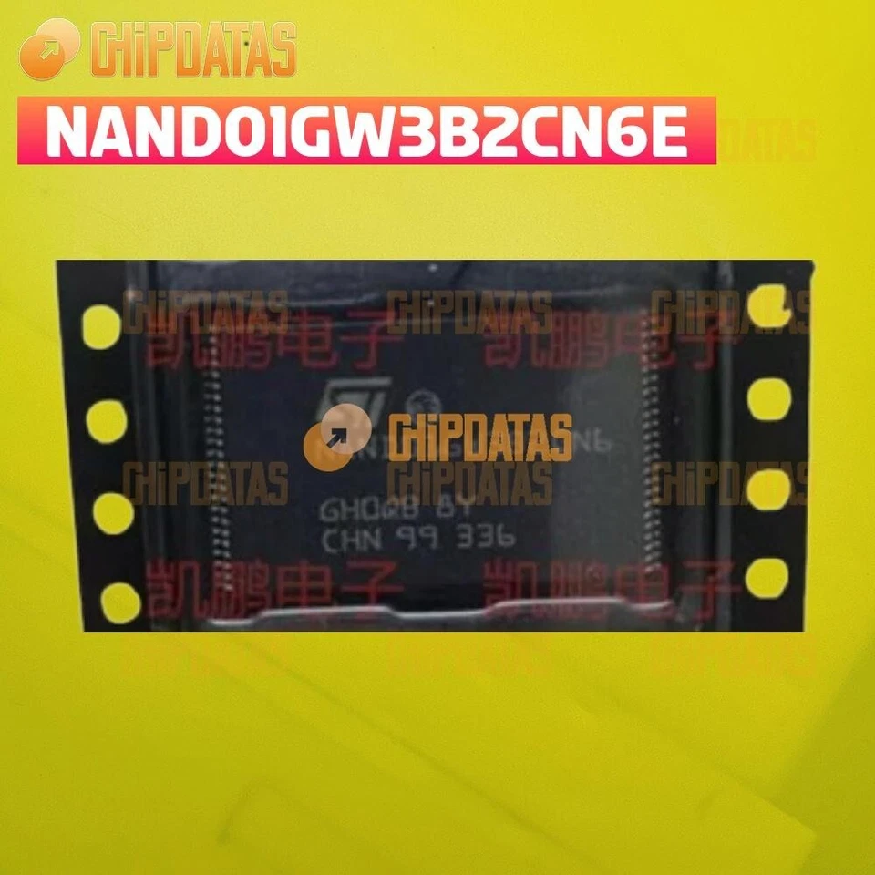 1PCS ST NAND01GW3B2CN6E NAND01GW3B2CN6 TSOP48  NAND Flash Memory - Image 1 of 1