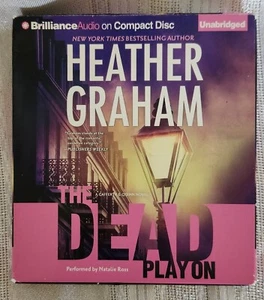 The Dead Play On CD Audio book Heather Graham Unabridged 8 disc Pre-owned LN - Imagen 1 de 3