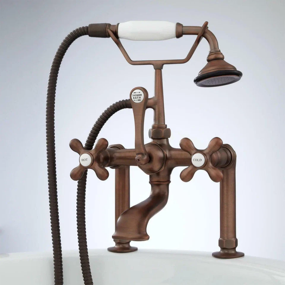 Grifo telefónico inglés Signature Hardware - solo cuerpo - bronce frotado con aceite Foto 1 de 1