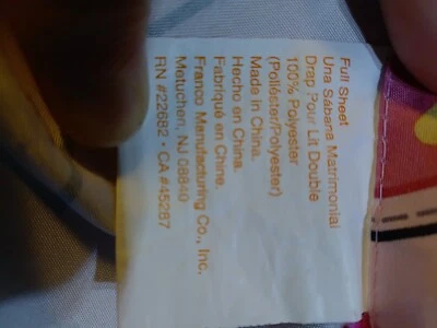 Mattel barbie Full sheet set, Flat,Fitted,Pillowcase,Pink, Gold Stars, Used Once - Image 1 of 4