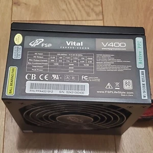 FSP Vital V400 FSP400-60GHN Schaltnetzteil Kugellager Lüfter 6+2Pin PCI-E - Bild 1 von 3