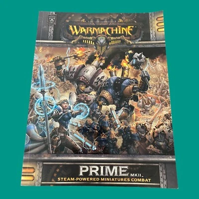 Warmachine Prime Mk2 softback Book BC7B 2009 - Image 1 of 3