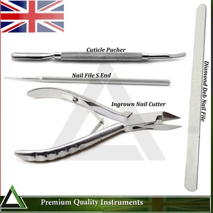 Chiropody Ingrown Nail Clipper Nail Care Pedicure Diamond Deb Nail File Tools CE - Picture 1 of 5
