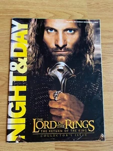 ''The Return of the King'' Collector’s Issue – Night & Day Magazine – 7 Dec 2003 - Picture 1 of 8