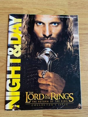 ''The Return of the King'' Collector’s Issue – Night & Day Magazine – 7 Dec 2003 - Image 1 of 4