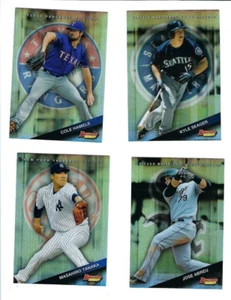 2015 Bowman's Best Baseball Card Refractor Lot of 4 Cards - Picture 1 of 2