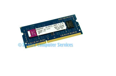 HP594907-HR1-ELFEU KINGSTON LAPTOP MEMORY 1GB 1RX8 PC3-10600S-9-10-B1 (CA65) - Image 1 of 2