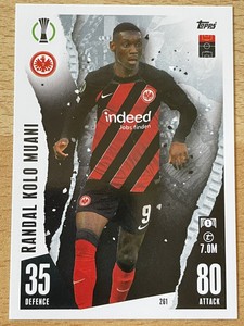 Match Attax 2023 2024 23 24 Randal Kolo Muani Eintracht Frankfurt