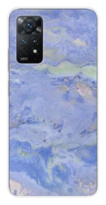 Coque en silicone imprimée compatible Xiaomi Redmi Note 11 Pro Plus 5G Marbre Bl - Photo 1 sur 3
