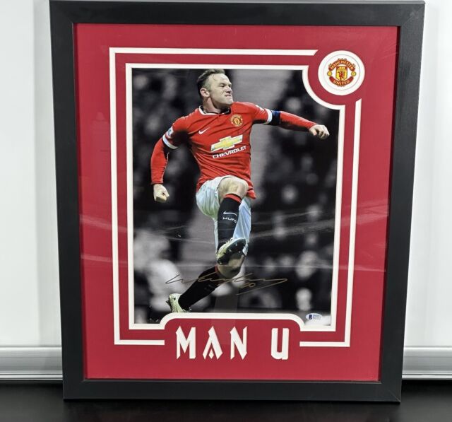 Wayne Rooney Signed Manchester United Premier League Jersey Inscribed Utd  Top Scorer (Beckett)