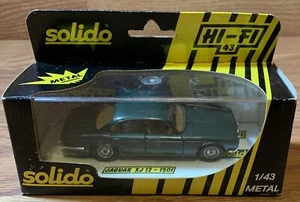 VINTAGE SOLIDO HI-FI 43 JAGUAR XJ 12 #1501 TOY CAR 1:43 SCALE NEW IN BOX - Picture 1 of 7