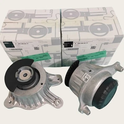 2X OEM Engine mounts For Mercedes-Benz W205 W213 C180 C200 C300 E200 E260 E300 - Image 1 of 4