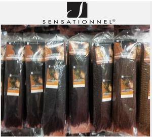 SENSATIONNEL SOFT N SILKY AFRO NATURAL HAIR KINKY TWISTS BRAID MARLEY 24 INCH - Picture 1 of 25