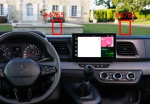 KUDA Handy Halterung 4765 passend für Renault Master & Nissan Interstar ab 2024 - Bild 1 von 1