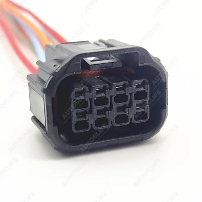 For 2016-2023 Honda Civic 8-Way LED Light Headlamp Headlight Connector Harness - Image 1 of 4