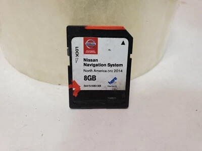 S4415 0080 308 V5 NISSAN Connect Navigation Card NA/North America US Canada 2014 - Image 1 of 4