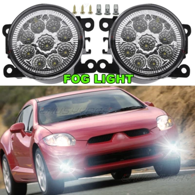 Luces antiniebla de repuesto para parachoques de conducción para Mitsubishi Eclipse 2006 2007 2008 Foto 1 de 4